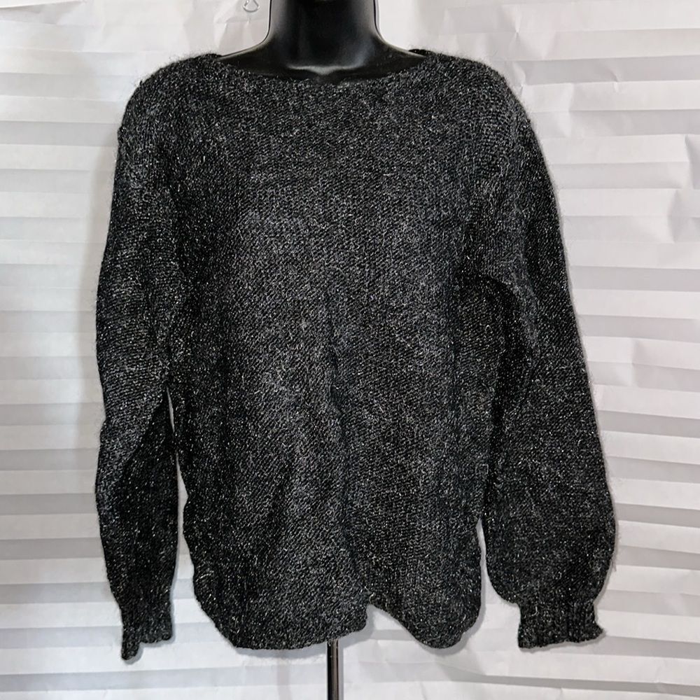 Women’s Dark Gray Super Soft Sweater Size XL Long Sleeve Pullover Unbranded Cozy
